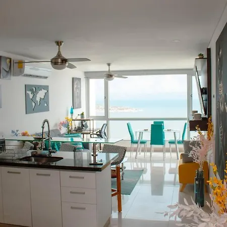 2 Bedroom Apartment-ocean View-palmetto Sunset 2902 * Cartagena