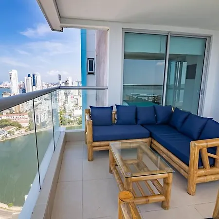 2 Bedroom Apartment-ocean View-palmetto Sunset 2902 Apartamento Cartagena