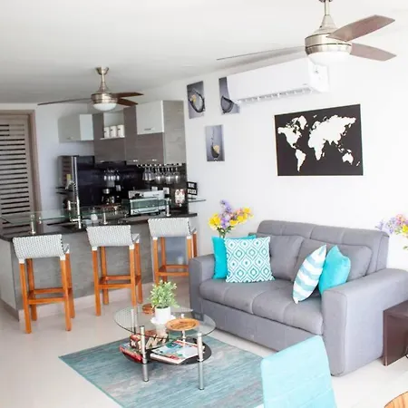 2 Bedroom Apartment-ocean View-palmetto Sunset 2902 * Cartagena